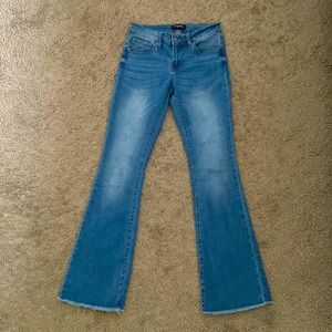 Low Rise Bootcut Jeans